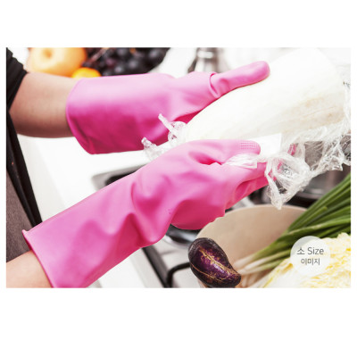 Mua 3 Tặng 2 - 2 Đôi Găng Tay Cao Su Tự Nhiên Kim Cương L 