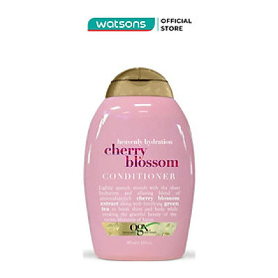 Dầu Xả OGX Heavenly Hydration Chiết Xuất Hoa Anh Đào Phục Hồi Cấp Ẩm Cho Tóc 385ml