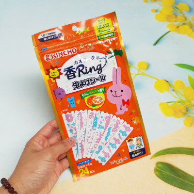 Vòng đeo tay, miếng dán tránh muỗi Kincho 
