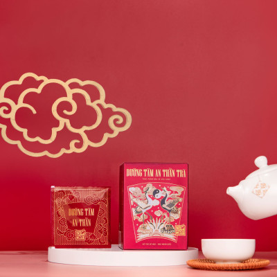 Combo 2 Sản Phẩm Trà Định Áp Thảo Dược và Trà Dưỡng Tâm An Thần 