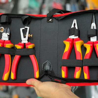 BỘ KỀM ĐIỆN CÁCH ĐIỆN (180MM,200MM, 160MM,160MM) TOLSEN V83204 - HÀNG CHÍNH HÃNG