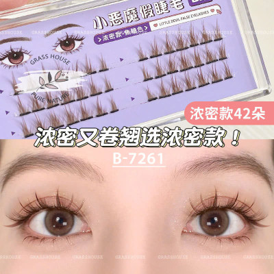 LÔNG MI GIẢ TÍM BQI little Devil False Eyelashes mã B-7260 - 61- 62