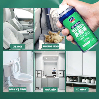 Xịt Khử Mùi Ô Tô Tự Động KC Đánh Bay Mùi Khó Chịu: , Đảm Bảo Không Khí Luôn Tinh Khiết, ĐỒ TRANG TRÍ NHÀ CỬA
