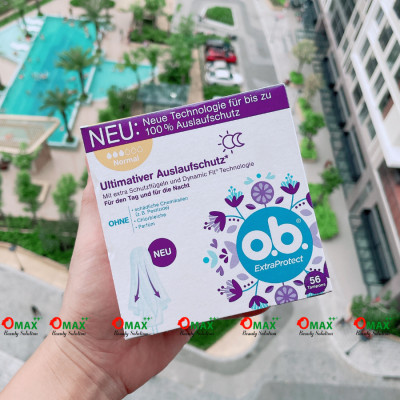 Băng Vệ Sinh Tampon Ob - Siêu Thấm Hút - Nhỏ Gọn - Dạng Nút - Nhập Khẩu Đức - Đủ Size Giọt Tampons Ob