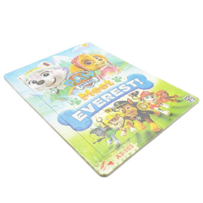 Tranh Xếp hình Tia Sáng: Paw Patrol - Everest - Tặng kèm câu đố mặt sau cho bé (48 Chi tiết)