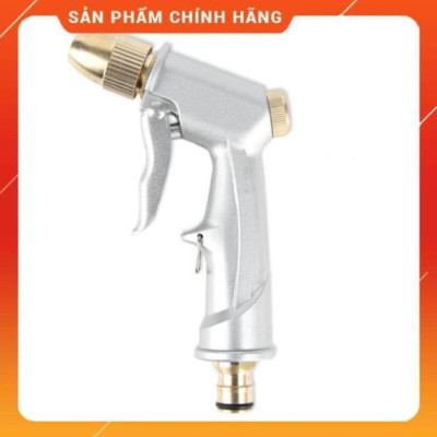 ️ Bộ dây vòi xịt nước rửa xe, tưới cây , tăng áp 3 lần, loại 7m, 10m 206701 đầu đồng, cút, nối PE