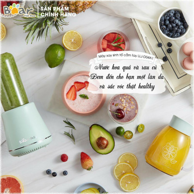 Máy xay sinh tố cầm tay Bear LLJ-D04A1 - Hàng chính hãng