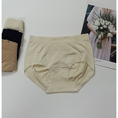 Quần lót gen nịt bụng giảm mỡ nâng mông chống cuộn Vicci QV.33 Cạp Cao Gen Mềm Nhẹ Freesize