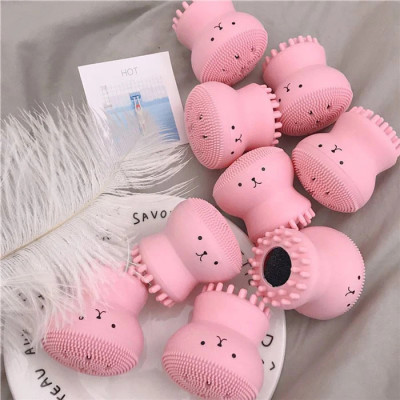 Cọ Rửa Mặt Bạch Tuộc Tạo Bọt Xốp Rửa Sạch Massage Lỗ Chân Lông Tẩy Tế Bào Chết - Hàng chính hãng 