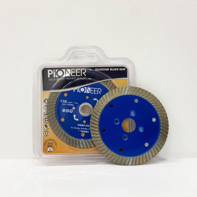 LƯỠI CẮT GẠCH - ĐÁ RTB04001 đường kính phi Ø 110mm lưỡi turbo chính hãng cao cấp