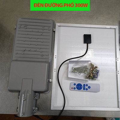 Đèn đường 300w IP67 năng lượng mặt trời