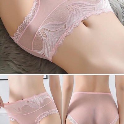 combo 5 chiếc quần lót ren fom to cạp cao giao màu ngẫu nhiên 