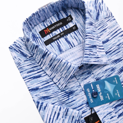 Áo sơ mi Khacoto tay ngắn