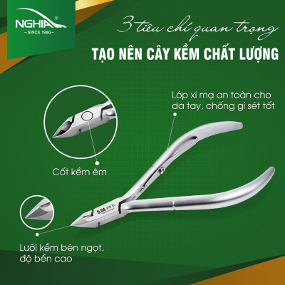 Kềm Cắt Da Thép Chuyên Dụng Mạ Vàng KỀM NGHĨA D.777