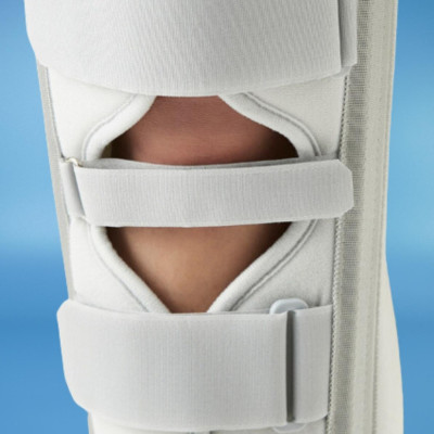 Nẹp zimmer gối (dài nẹp 35cm) Dr.Med DR-K106-1 cố định đầu gối, nhập khẩu Hàn Quốc