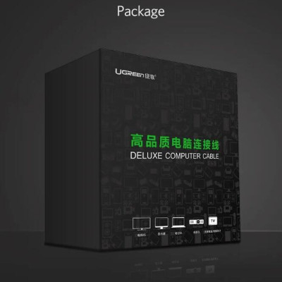 Ugreen UG40436DP111TK 5M Màu Đen Cáp chuyển đổi Displayport 1.2 sang HDMI 2.0 cao cấp - HÀNG CHÍNH HÃNG