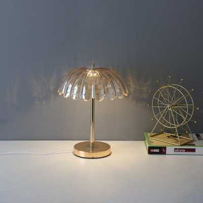 Đèn Bàn Pha Lê Decor DB-89023 - Hình Ô , Hình Nón - Cắm Điện - 3 Chế Độ Ánh Sáng