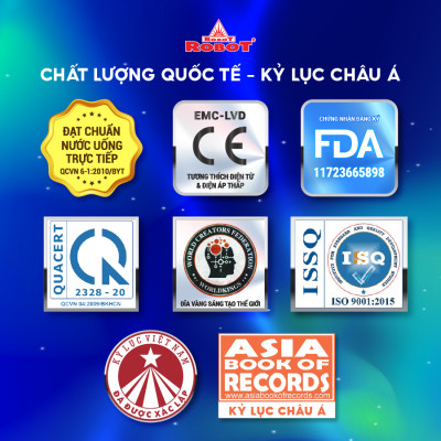 Máy Lọc Nước ROBOT Spring Pro 410G-UR Chức Năng Lọc Tích Hợp R.O + UF - Hàng Chính Hãng