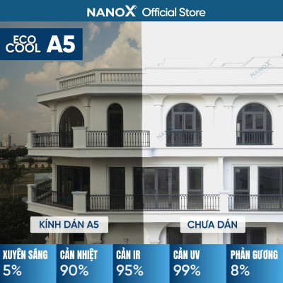 Phim cách nhiệt giá rẻ, chống nóng tốt NanoX