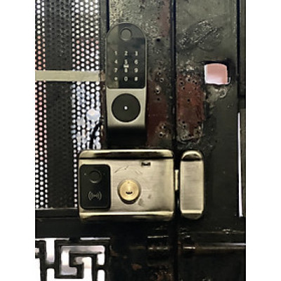 Khóa cửa thông minh G02W - 2 mặt vân tay + App Tuya wifi mở cửa từ xa ( không chống nước) - Hàng nhập khẩu