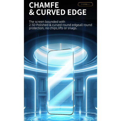 Miếng Dán Kính Cường Lực Trong Suốt Mipow KingBull Dành Cho iPhone 15 Pro Max / 15 Pro / 15 Plus / 15, HD PREMIUM SILK - HÀNG CHÍNH HÃNG