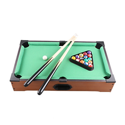 Bàn bida mini cho trẻ em size 51.5x31x9cm bằng gỗ, mặt nhung cực đẹp