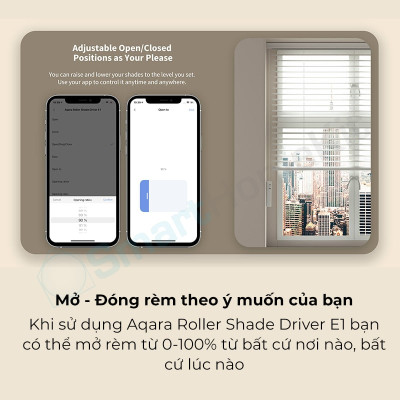 [Quốc Tế] Bộ điều khiển rèm tự động Aqara Roller Shade Driver E1 Zigbee - Hàng Chính Hãng