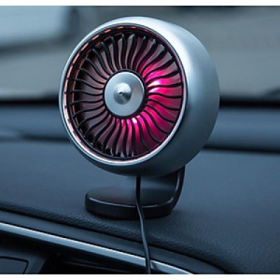 Quạt USB mini thiết kế sang trọng, hiện đại lắp trên xe ô tô - Hàng chính hãng 