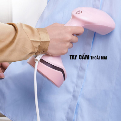 Bàn là, bàn ủi hơi nước cầm tay MINH HOUSE-TCLTRH19, Công suất 1000W, dung tích 300ml, - Hàng chính hãng