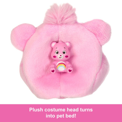 Đồ Chơi Búp Bê Barbie Cutie Reveal - Gấu Care Bear Hồng Vui Vẻ BARBIE JCN95/JCN93
