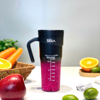 Máy Xay Sinh Tố Cầm Tay Seka NT889 (Model Mới Nhất 2025) Dung Tích 470ml Công Suất 150W - Hàng Chính Hãng