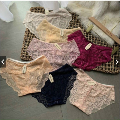 Quần Lót Nữ ️FREESHIP️ Quần Lót Ren xuất Nhật mền mại thoáng khí - Quần Lót Nữ ren trong suốt viền bèo sexy mã 903 
