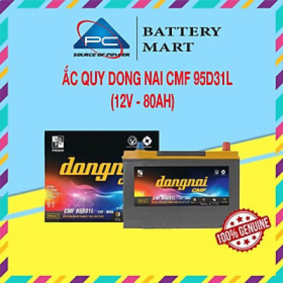 Bình Ắc Quy 12V-80Ah, Ắc Quy Dong Nai CMF 95D31 L/R