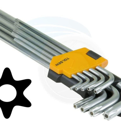 LỤC GIÁC BÔNG BỘ 9 CÂY DÀI TOLSEN 20057 - HÀNG CHÍNH HÃNG