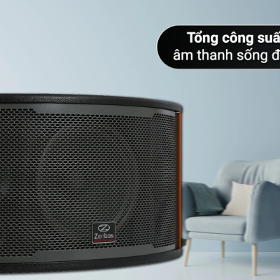 Loa Karaoke gia đình Zenbos XR-680 400W/Loa Bass 25 cm, 3 đường tiếng(Hàng Chính Hãng)