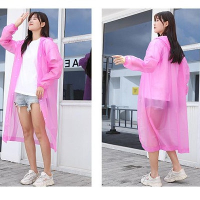 Áo mưa chất liệu EVA siêu nhẹ, siêu chống thấm - Giao màu ngẫu nhiên