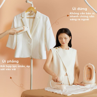 Bàn là, ủi hơi nước cầm tay công suất lớn 1800W thương hiệu Philips STE0850/50 - Hàng chính hãng (Bảo Hành 24 Tháng)