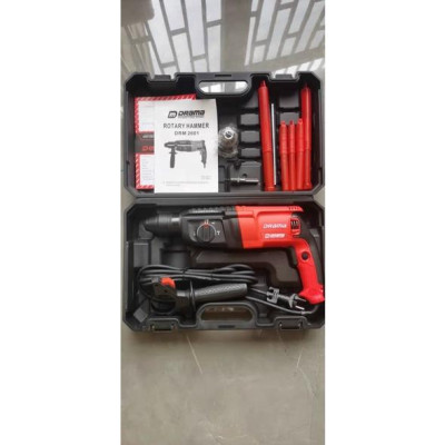 (LOẠI 1) Máy Khoan Đục Bê Tông DRAMA 1350W,  3 Chế Độ 2 - 26 Cam kết 100% Ruột Đồng Máy Khỏe Chạy Êm Bền