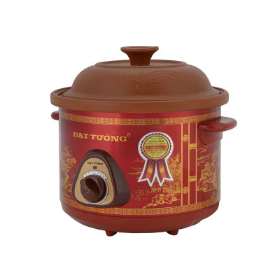 Nồi Kho Đa Năng Gốm / Sứ 2.5L Đạt Tường - DTSC2.5S ; DTSC2.5G - Hàng Chính Hãng - DTSC25G - Gốm
