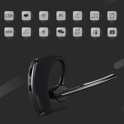 Tai Nghe V8 Tai Nghe Âm Thanh Nổi Hifi Bluetooth Tai Nghe Mic Rảnh Tay Không Dây Có Nút Tai Nghe Móc Tai Giảm Tiếng Ồn - Hàng nhập khẩu
