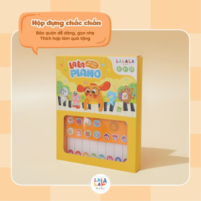 Đồ Chơi Âm Nhạc Lala Piano Phát Nhạc Tiếng Anh và Tiếng Việt cho bé – Lalala Baby