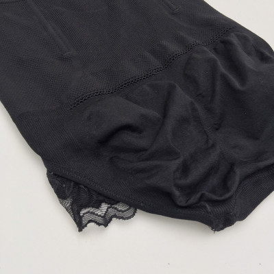 QUẦN GEN NỊT BỤNG VIỀN REN VÁY CẠP CAO CHỐNG CUỘN