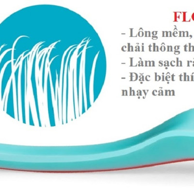 Bàn chải răng siêu mềm siêu bền edelwhite FLOSSER BRUSH dòng cao cấp