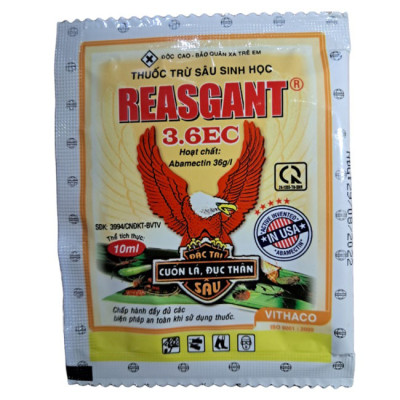 Chế phẩm sinh học REASGANT diệt trừ các loại Sâu - Nhện - Rầy - Rệp - Bọ có hại cho cây trồng nguyên liệu ngoại nhập