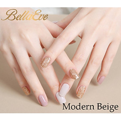 Set 20 Miếng Dán Móng Tay Silicon Nghệ Thuật Nhập Khẩu Hàn Quốc Bellaeve