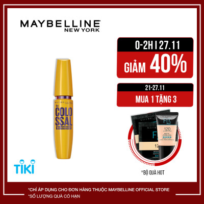 Mascara Maybelline Magnum Làm Dày Mi 10 Lần (9.2ml)