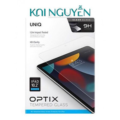 Kính Cường Lực UNIQ OPTIX Clear dành cho các dòng iPAD - Hàng chính hãng