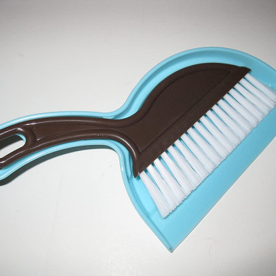 Thùng rác nhựa mini Yamada Dust Box + 01 Bộ chổi & xẻng hót rác Mini Echo Metal - Hàng nội địa Nhật Bản (Giao màu ngẫu nhiên)