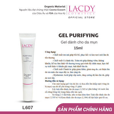 Gel Dành Cho Da Mụn Lacdy 15ml-PURIFYING GEL-L607
