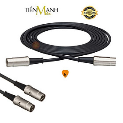 Dây Cáp MIDI Hosa 2 Đầu Kim Loại Cắm Tròn 5 Chân MID-503, 505, 510, 515, 520, 525 Cho Đàn Piano, Organ, Keyboard Cable 5-Pin DIN Hàng Chính Hãng - Kèm Móng Gẩy DreamMaker